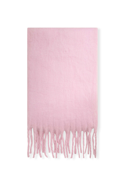 Pale Pink Blanket Scarf