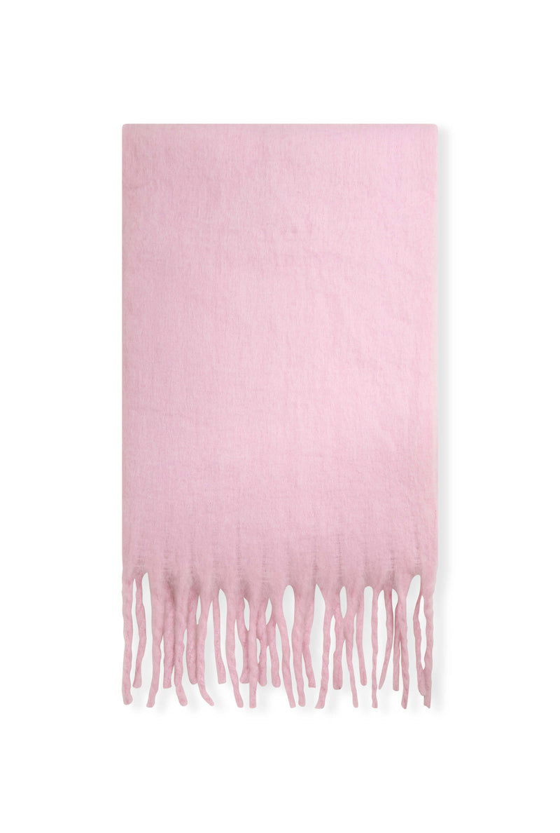 Pale Pink Blanket Scarf