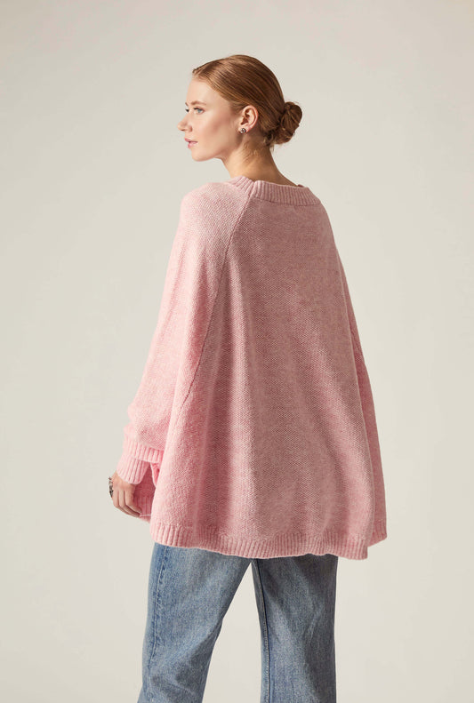 Pale Pink One Size Pullover