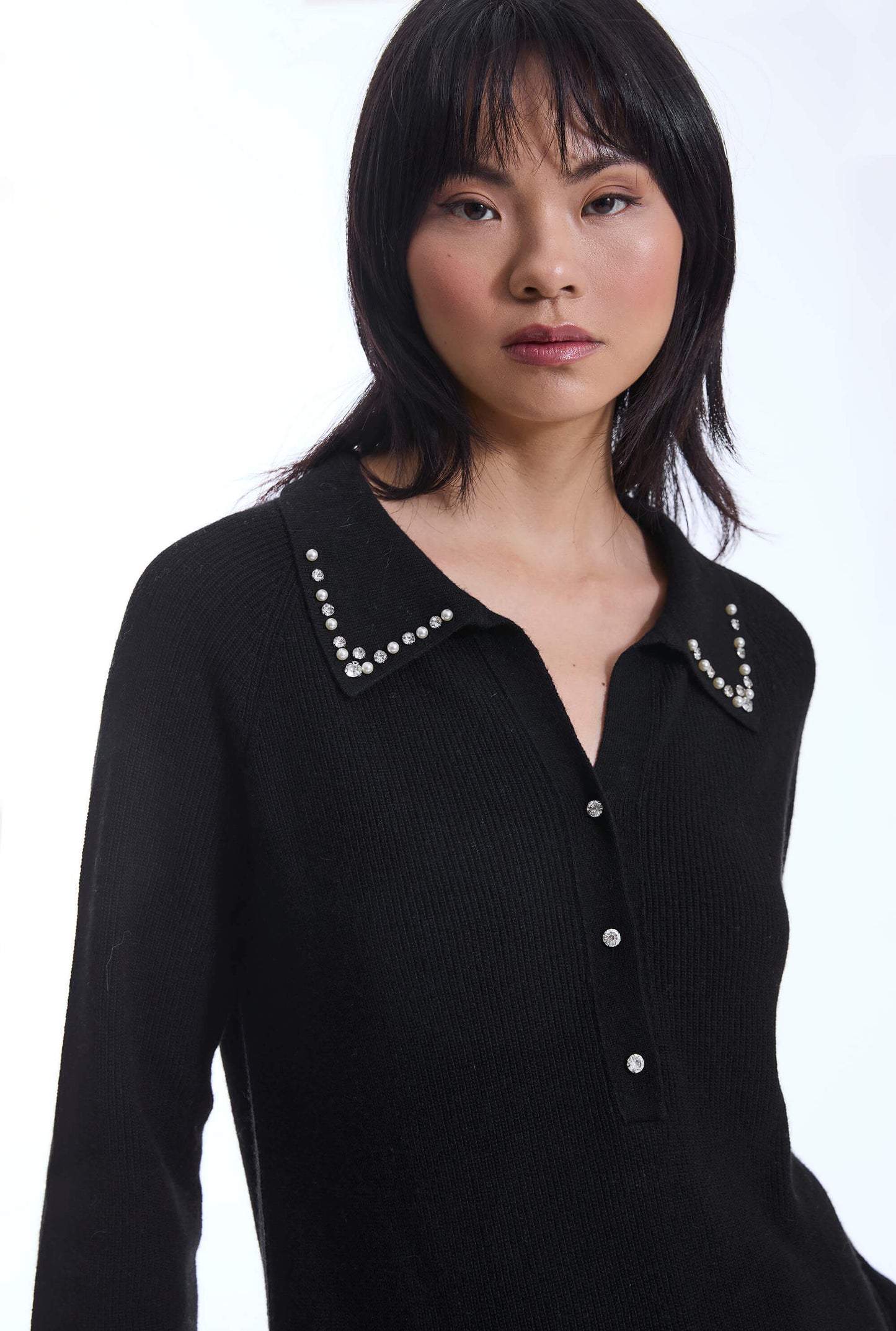 Pearl Black Jumper