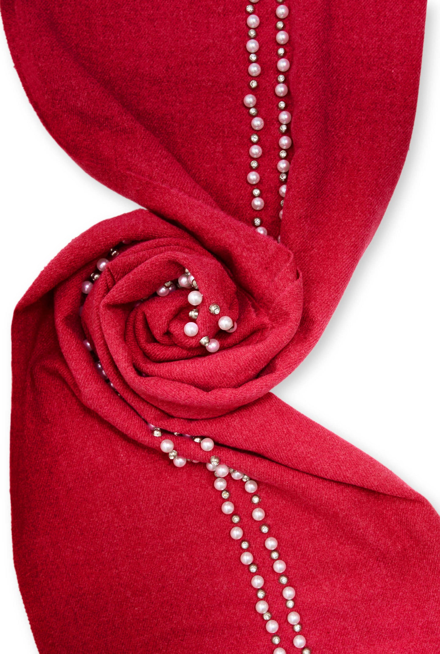 Pearl Red Scarf