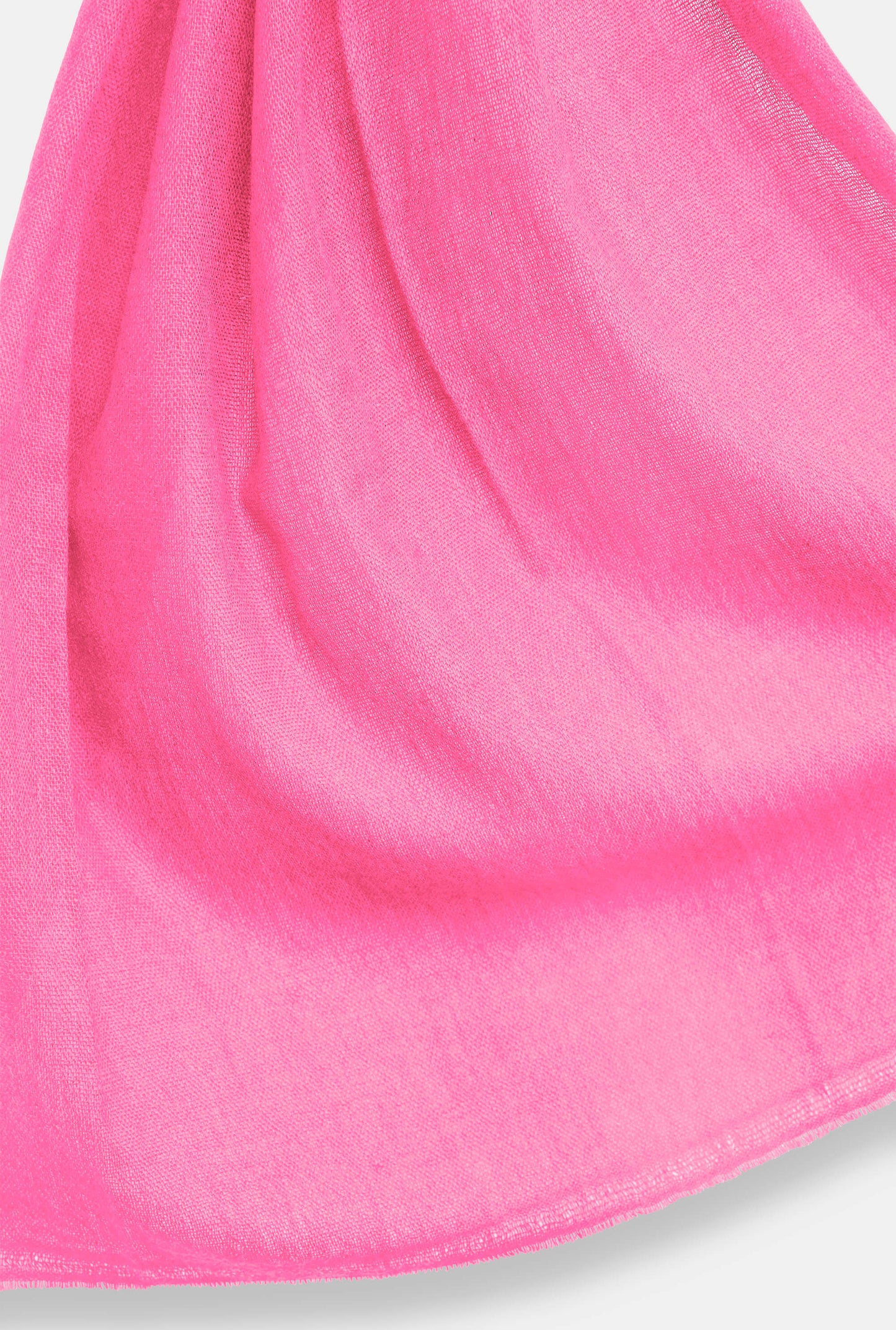 Pink 2‑ply Cashmere Scarf