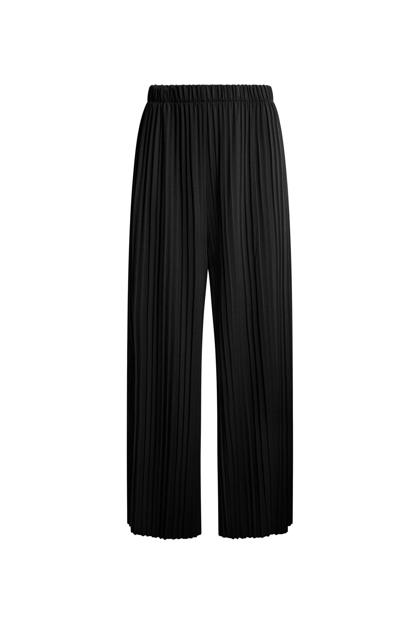 Pleated Black Trousers