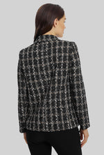 Pocket Detail Tweed Jacket