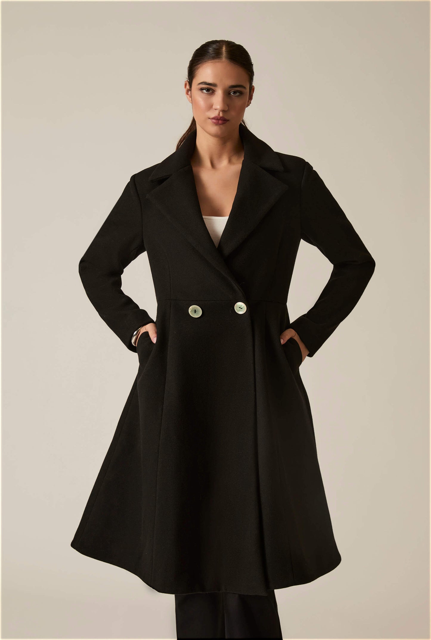 Princess Black Coat