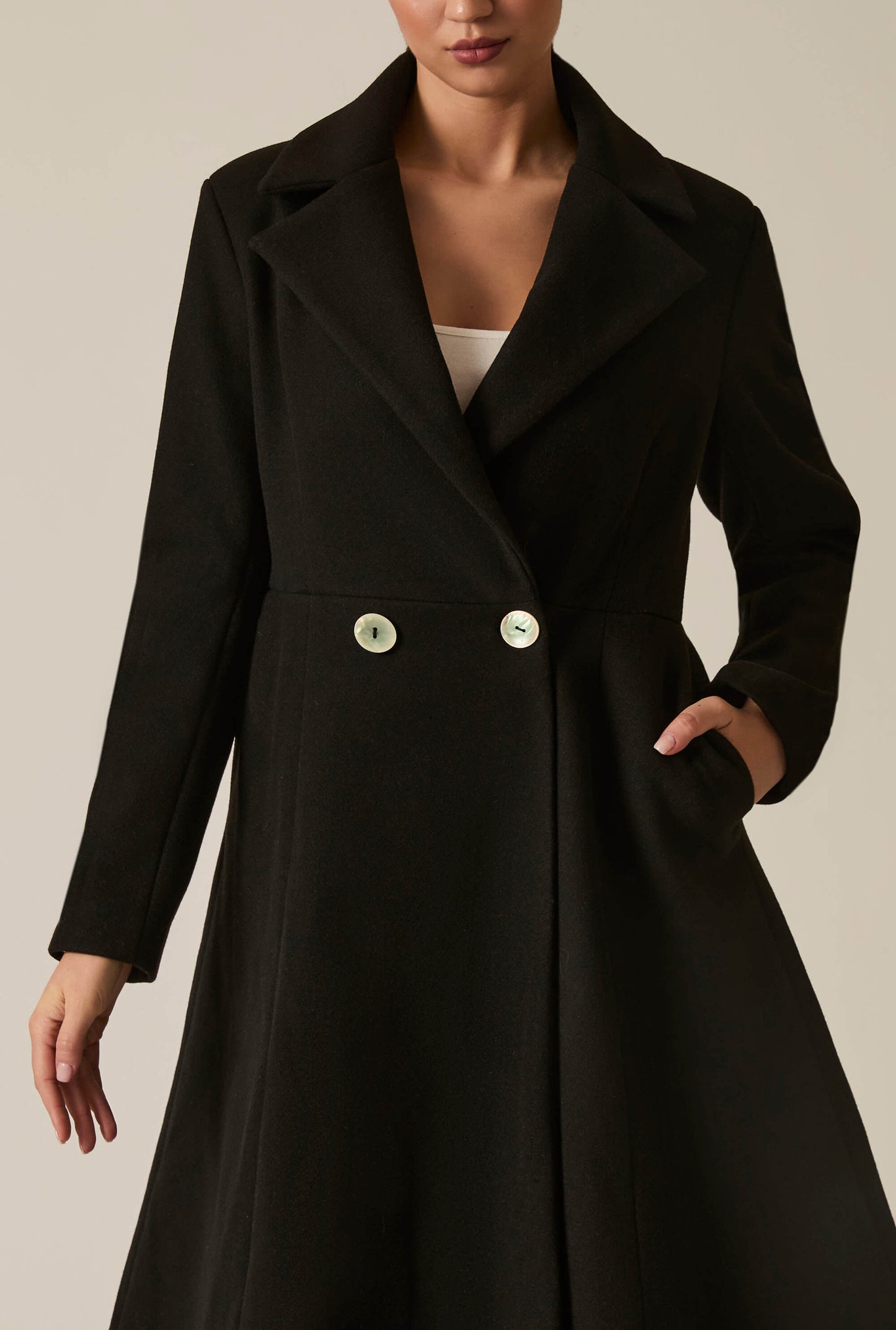 Princess Black Coat