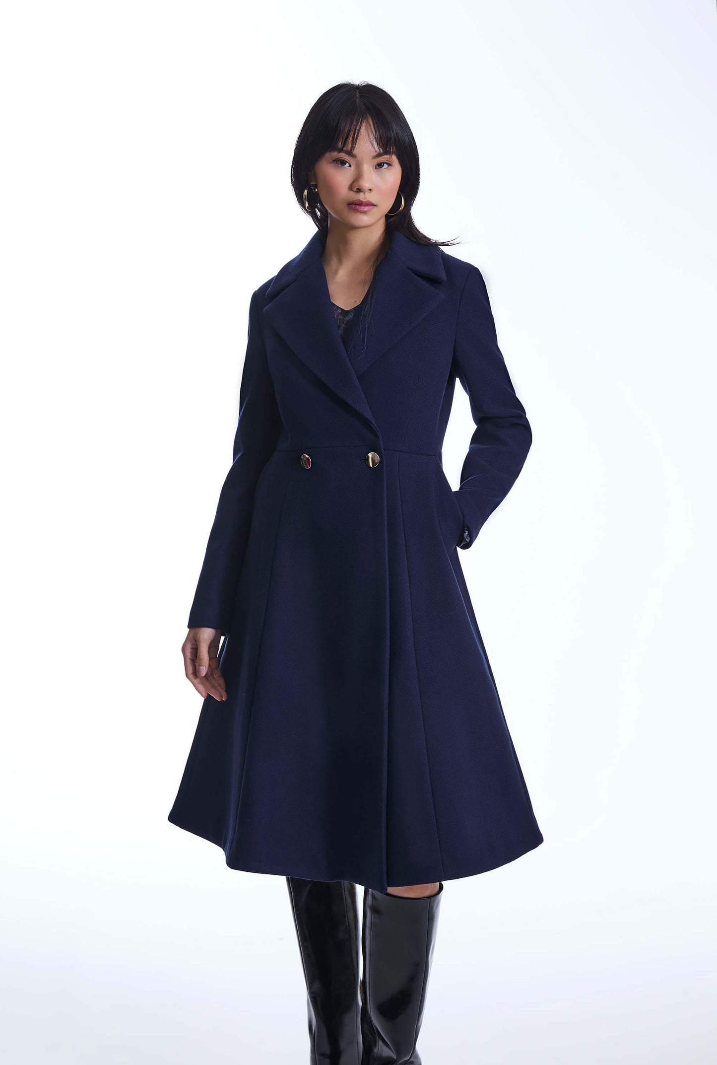 Princess Navy Coat