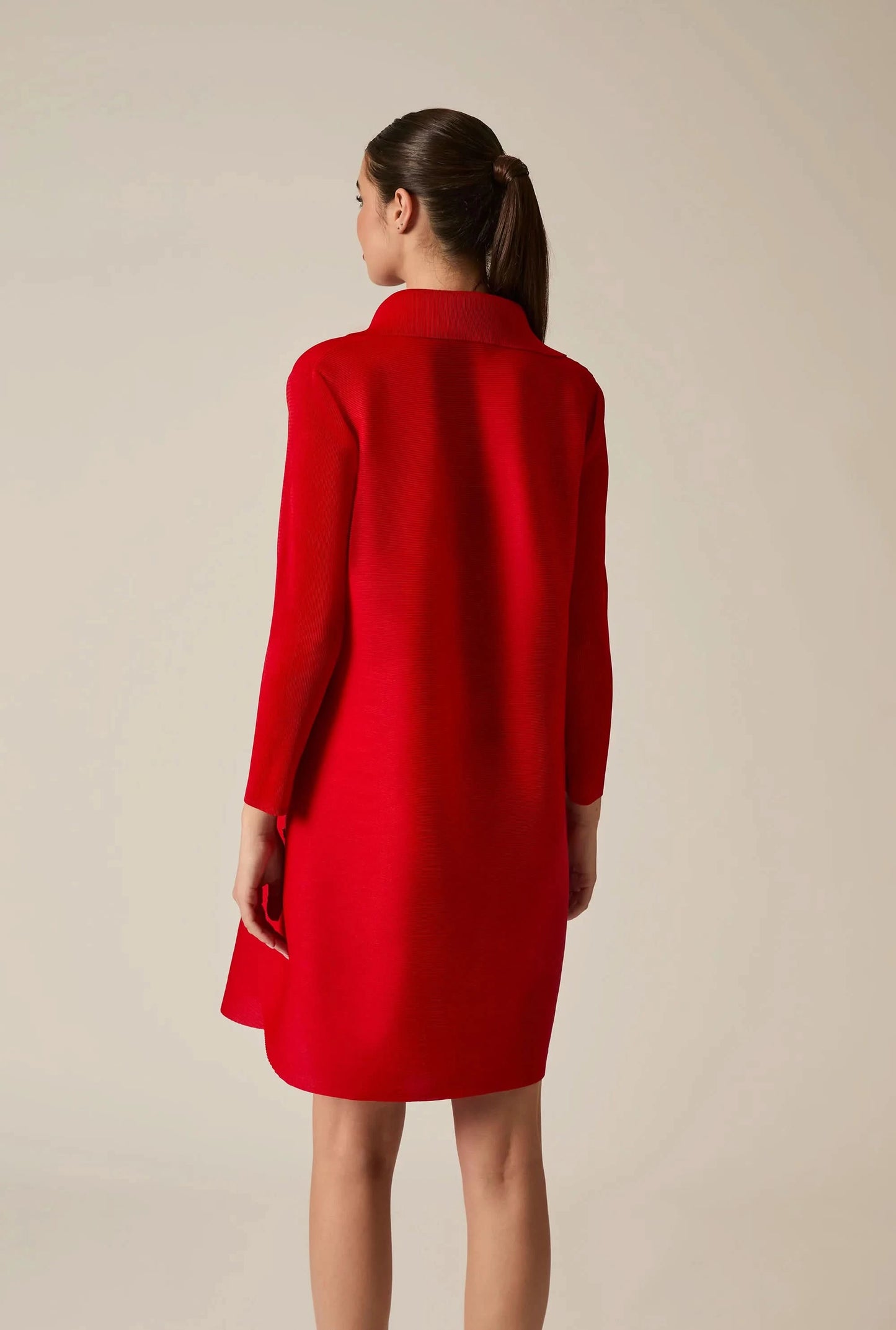 Red Shirt Dress