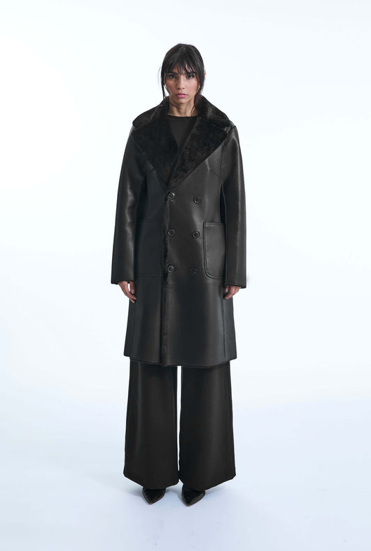 Reversible Black Coat