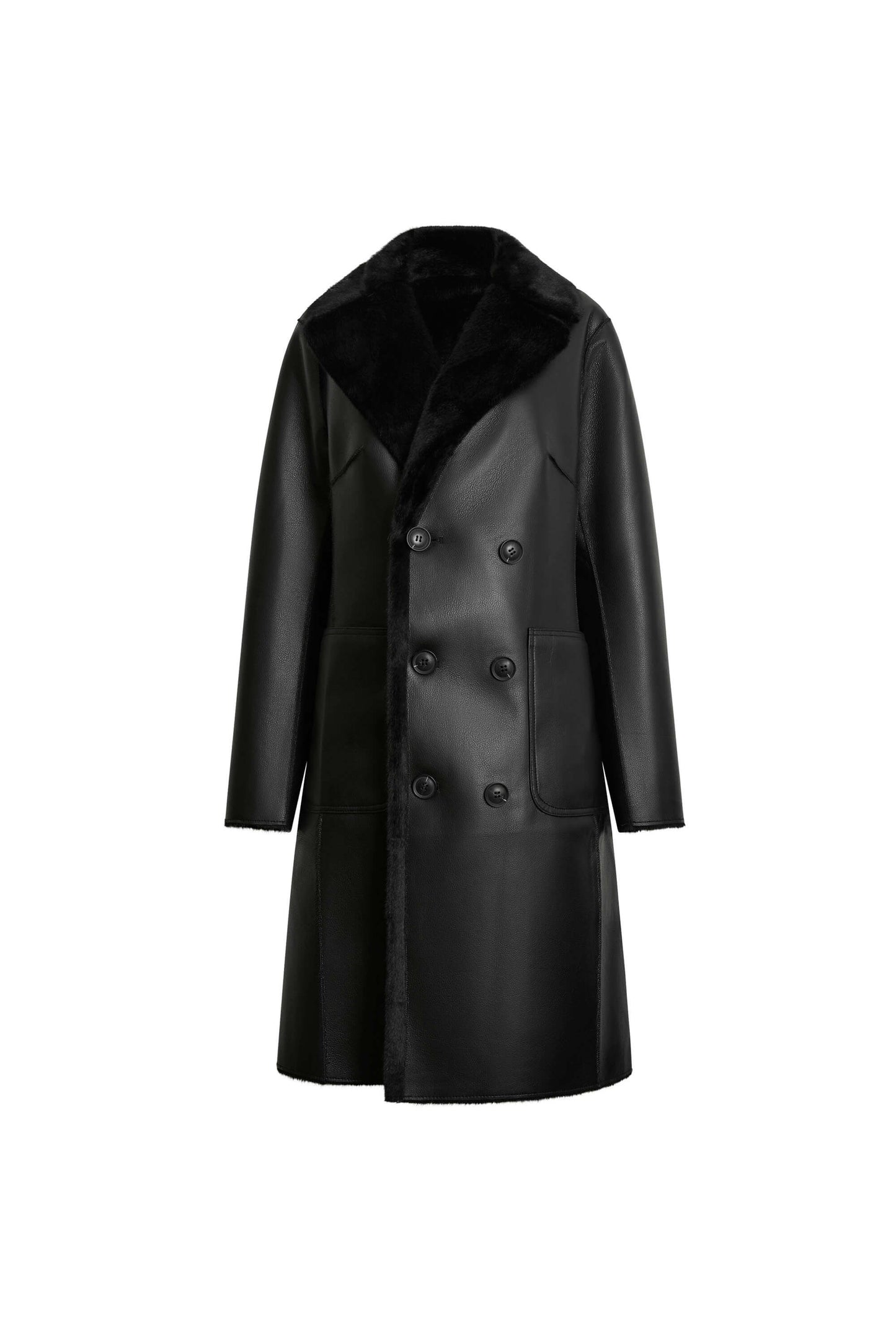 Reversible Black Coat