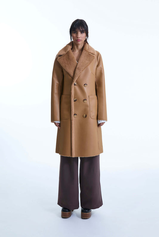 Reversible Brown Coat