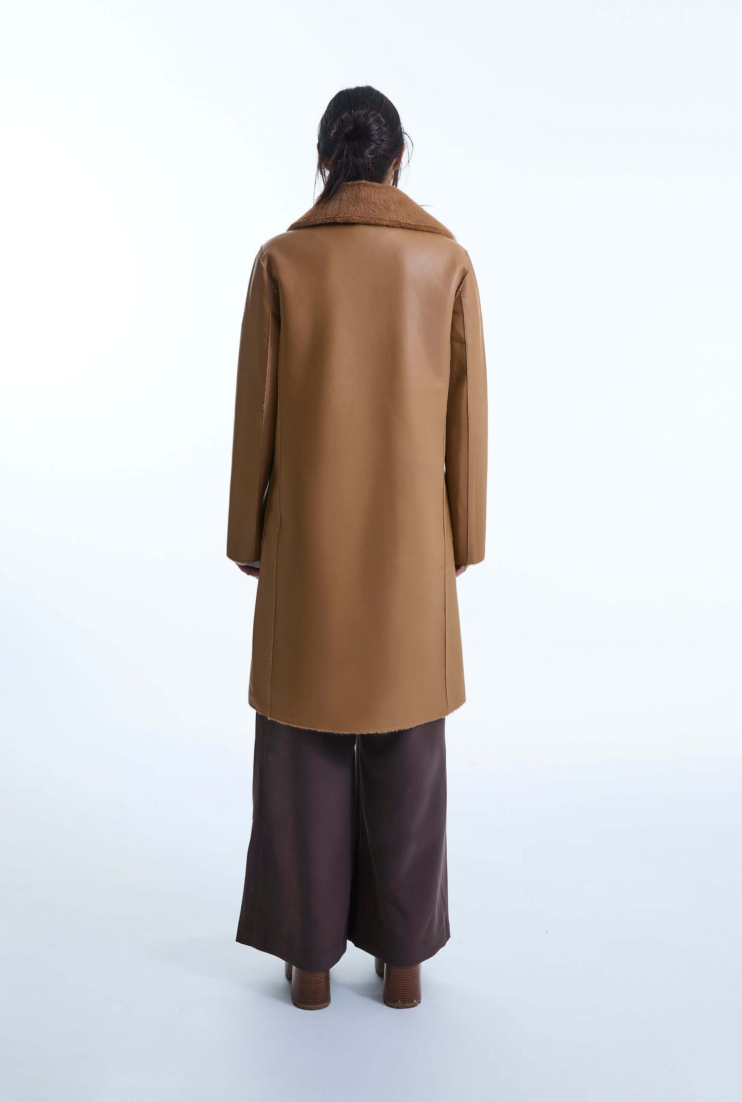 Reversible Brown Coat