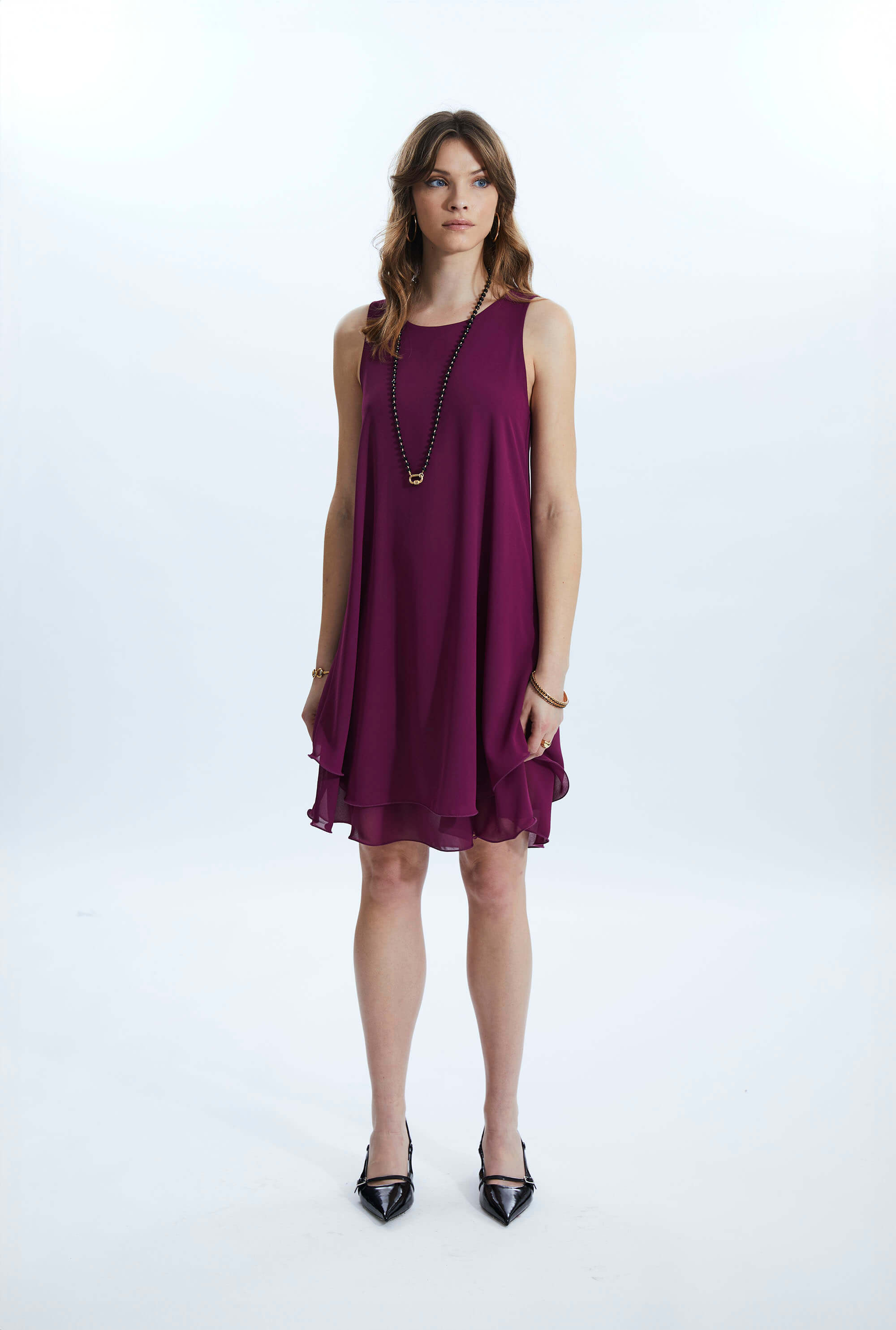 Purple summer dress store