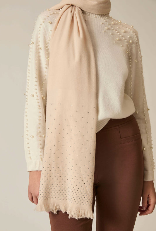 Swarovski Ivory Scarf