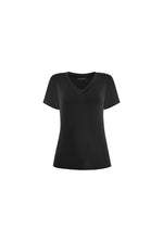 V-neck Black T-shirt