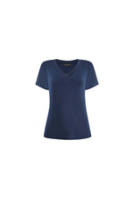 V-neck Denim T-shirt