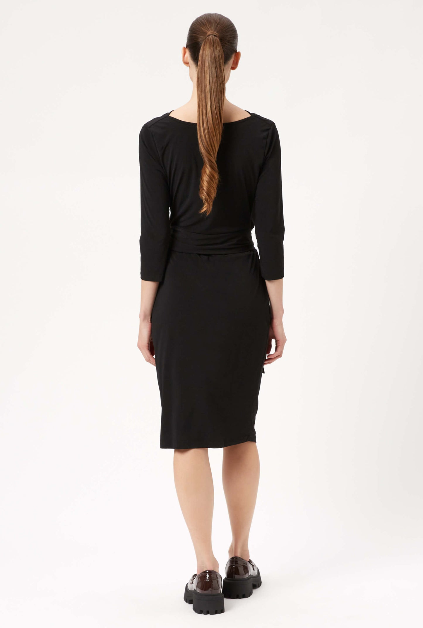 Ruched Belt Dress - James Lakeland