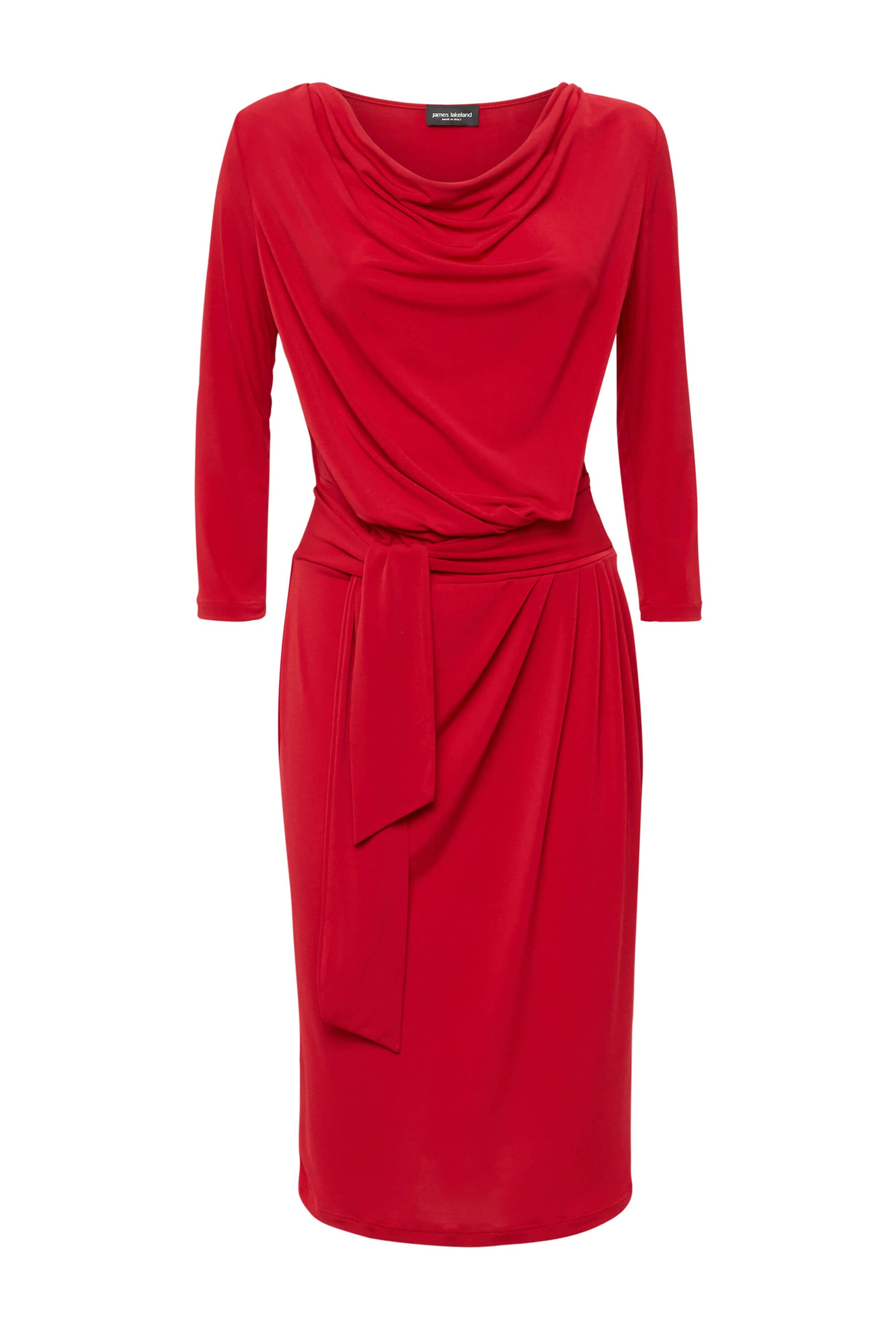 Ruched Belt Dress - James Lakeland