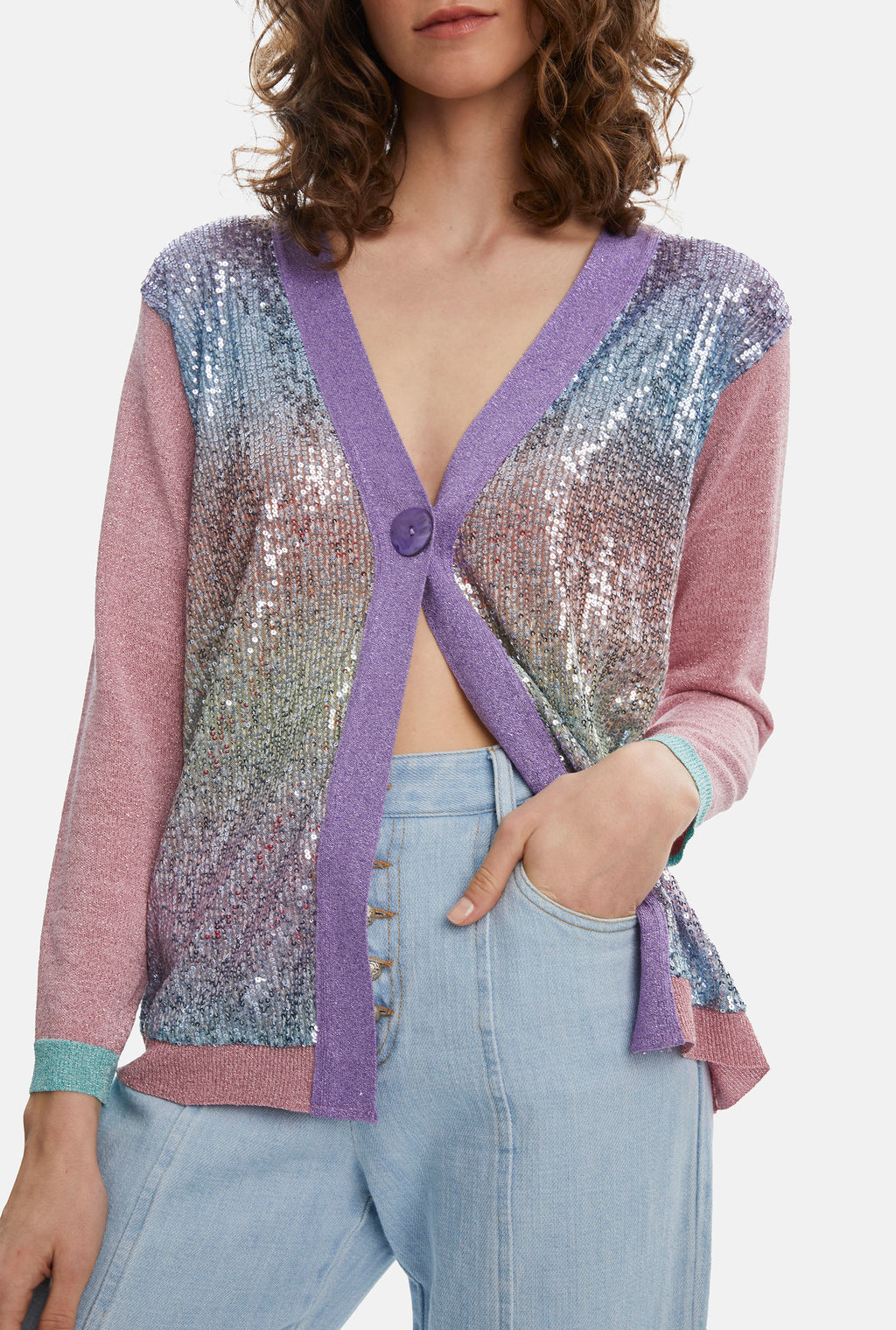 Primark 2024 rainbow cardigan