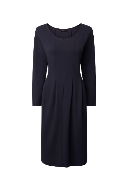 Pocket Midi Dress Navy