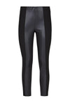 Faux Leather Jersey Trousers - James Lakeland