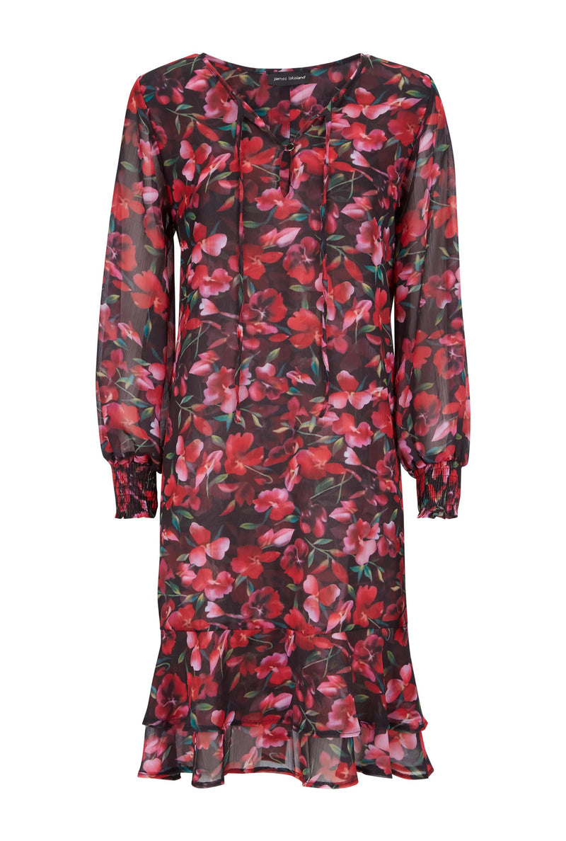 Flower Print Dress - James Lakeland