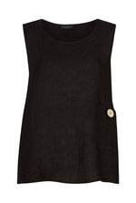 Linen Sleeveless Top (6932476952732)