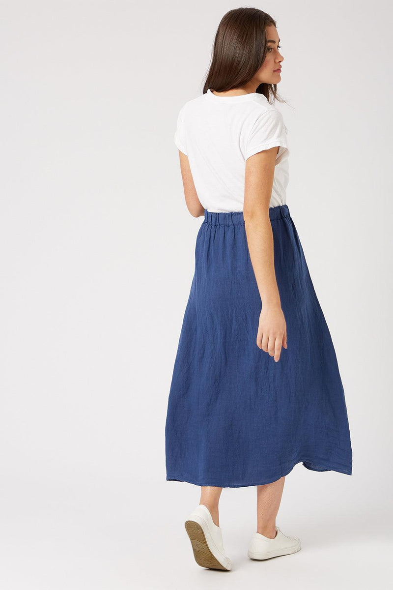 Maxi Linen Skirt | James Lakeland