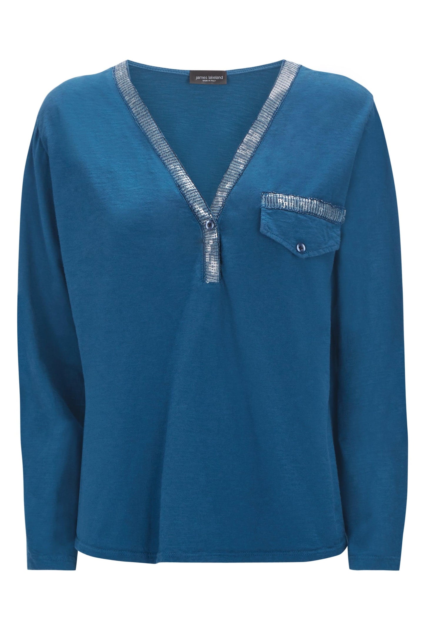 Sequin Trim Top (6923547771036)