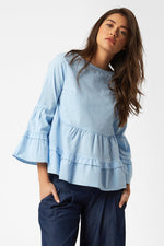 Tiered Blouse (6948345708700)